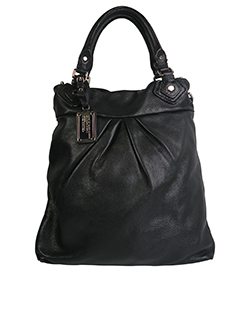 Rectangle Bag, Leather, Black, S, 3*